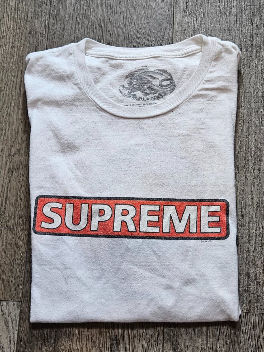 Vintage Powell Peralta Supreme Logo T-Shirt Mens Large Skateboard Graphic Tee - Picture 7 of 7